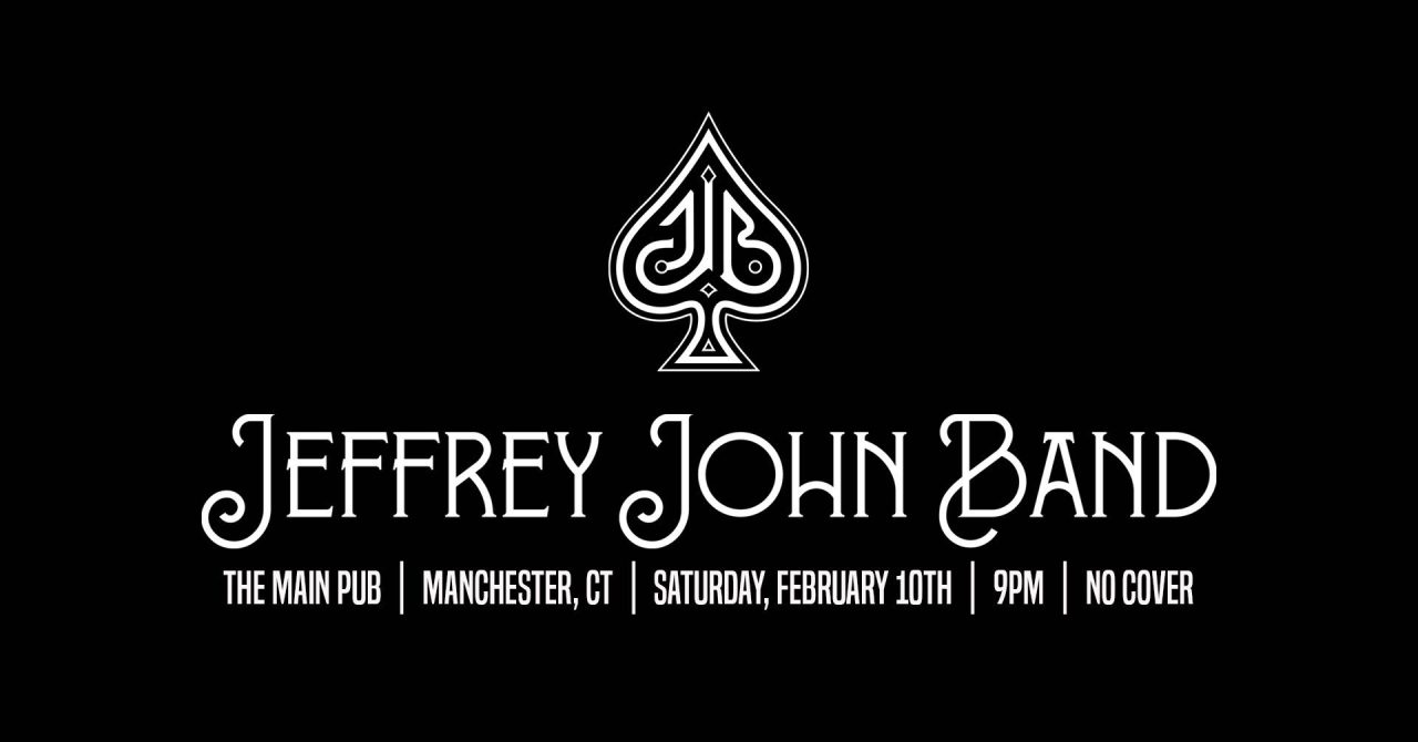 Jeffrey John Band – The Main Pub